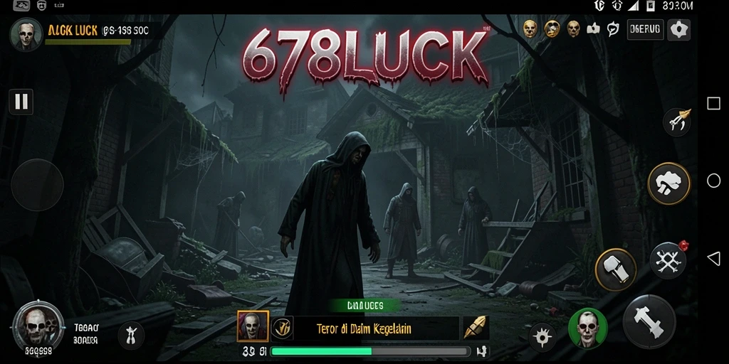 Gameplay menyeramkan dengan suasana mencekam di 678LUCK.