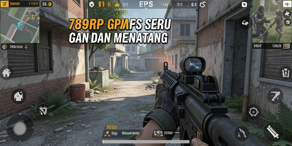 Gameplay seru dari 789RP dengan aksi tembak-menembak intens.