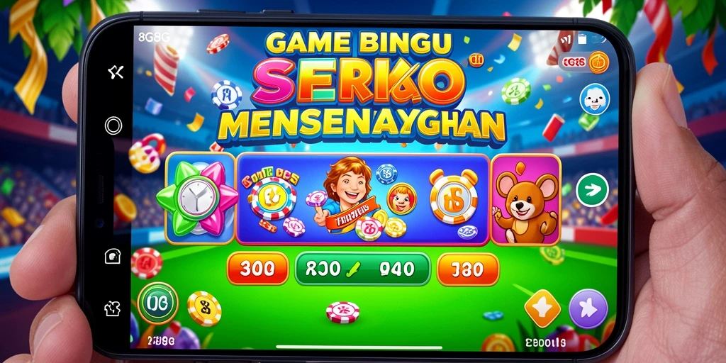 Tampilan gameplay Bingo yang mengasyikkan di 8G8G.