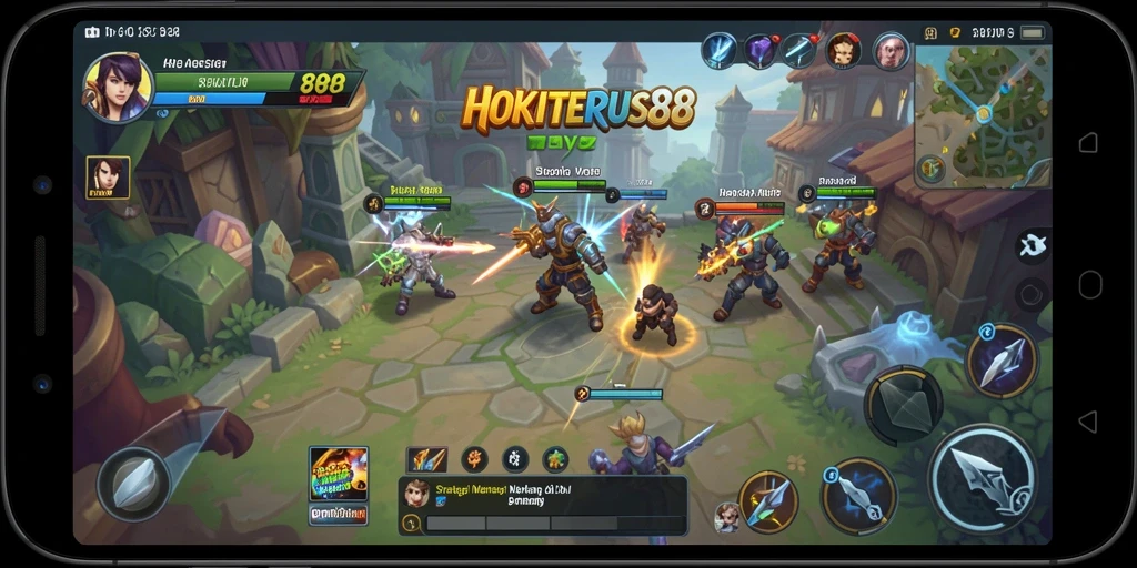 Tampilan menarik gameplay strategi HOKITERUS88
