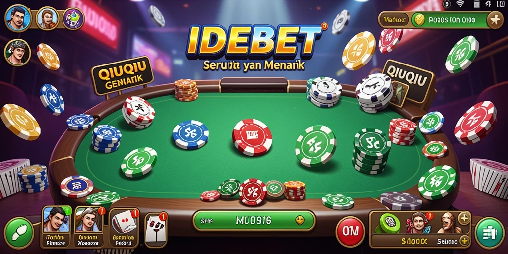 Screenshot gameplay QiuQiu yang menarik dari IDEBET.