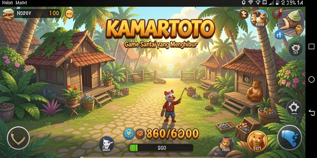 Tangkapan layar KAMARTOTO menampilkan gameplay yang menyenangkan dan interaktif.