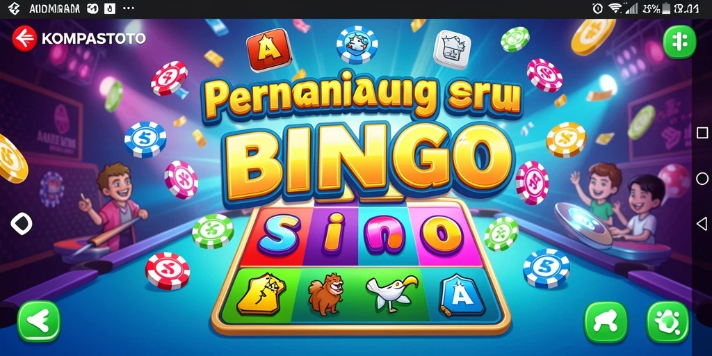 Tampilan gameplay seru dari KOMPASTOTO yang penuh aksi Bingo.