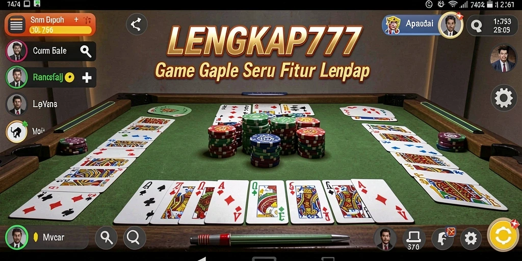 Tampilan gameplay LENGKAP777 yang menegangkan dan seru.