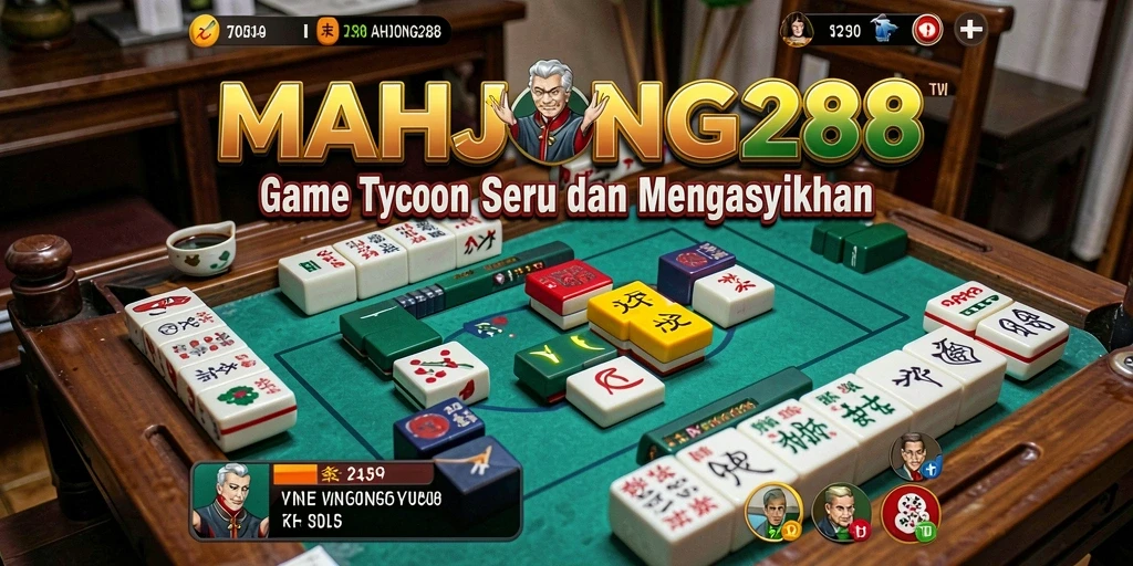 Tampilan gameplay menarik dari game Tycoon MAHJONG288.