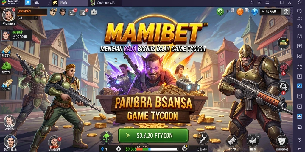 Tampilan gameplay MAMIBET yang dinamis dan menarik.