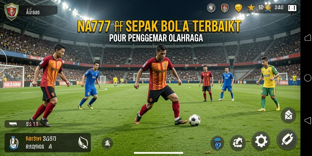 Tampilan gameplay interaktif dan mengasyikkan dari NA777.
