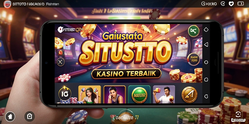 Tampilan utama gameplay Kasino yang mendebarkan di SITUSTOTO.